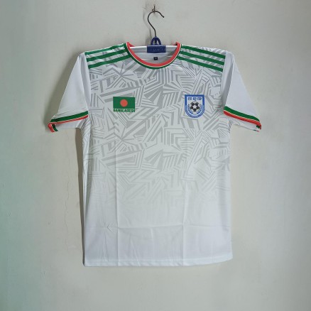 Bangladesh Football Jersey - short sleeve Jersey - Bangladesh Football new jersey 2025-26_352_White