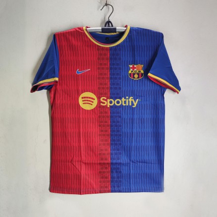 Barcelona Short Sleeve Football Jersey For Men - Barcelona Football Jersey 2024-2025_411