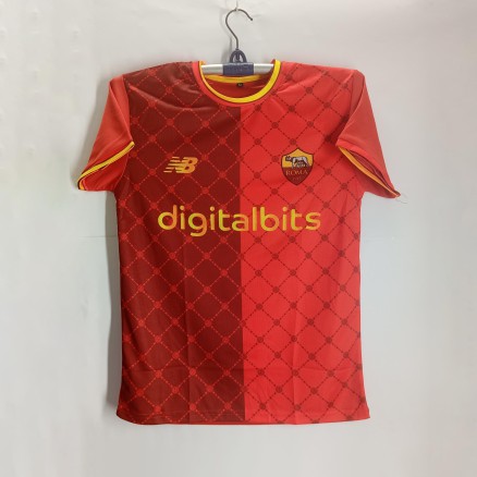 Roma Short Sleeve Football Jersey For Men - Roma Jersey 2025-26_277