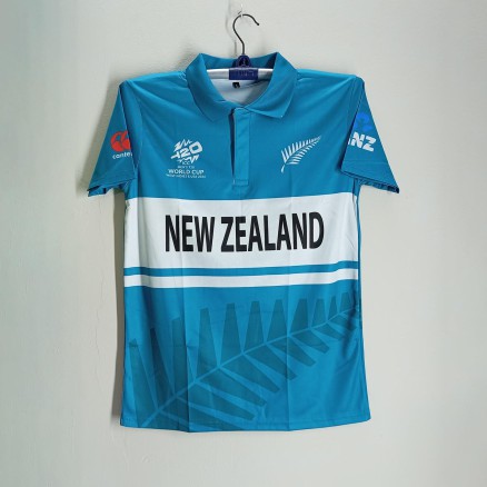 New Zealand T20 World Cup Jersey 2025 - New Zealand Polo Cricket Jersey For Men - New Zealand Jersey 2025_181