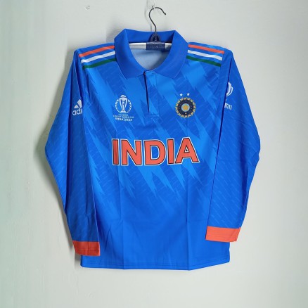 India World Cup Jersey - Full Sleeve Polo Jersey For Men - India Cricket Jersey 2025-26_141