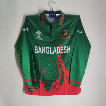 Bangladesh World Cup Jersey - Full Sleeve Polo Jersey For Men - Bangladesh Cricket Jersey 2025-26_126