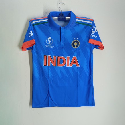India World Cup Jersey - India Short Sleeve Polo Jersey For Men - India Cricket Jersey 2025-26_327