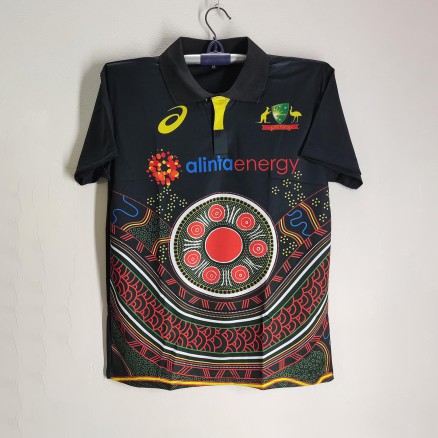Australia Short Sleeve Collar Polo Cricket Jersey For Man - Australia Cricket Jersey_567