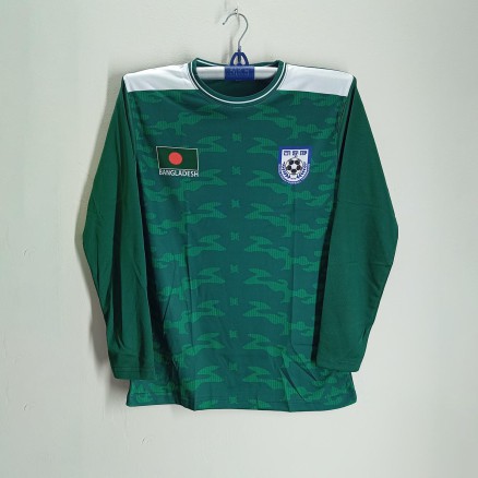 Bangladesh Football Jersey - Full sleeve Football Jersey for Man -Football Jersey_214_Green