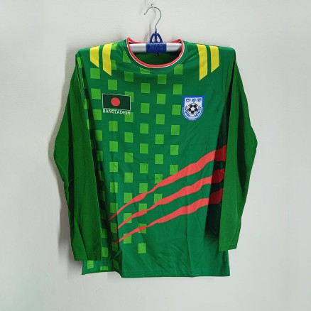 Bangladesh Football Jersey - Full sleeve Football Jersey for Man -Football Jersey_409_Green