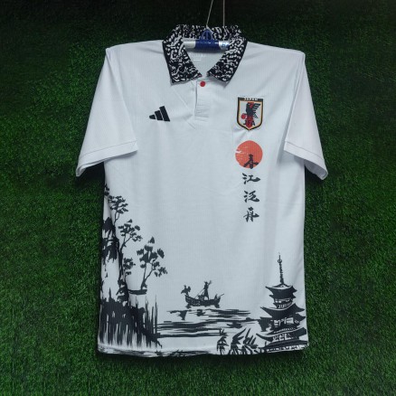 Japan Polo Embroidery Football Jersey  For Men_3054
