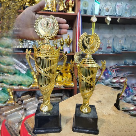 Gold Trophy 12’’ ‍and 13'' for Sports tournaments_10046