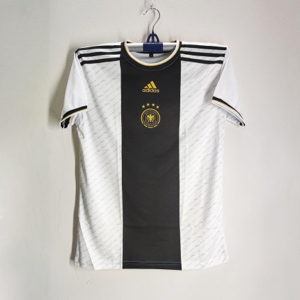 Germany Golgoal half-sleeve football Jersey for men, Short sleeve Jersey_195_White