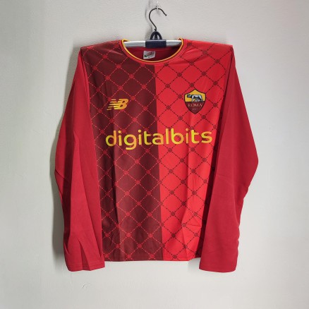 Roma Golgola Full Sleeve Football Jersey For Men - Roma Jersey 2025_248_Red