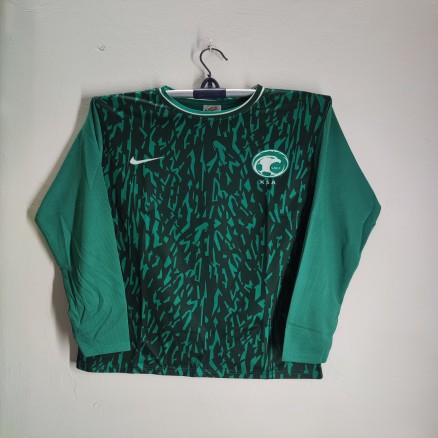 Saudi Arabia Golgola Full-sleeve Football Jersey for men__517_Green