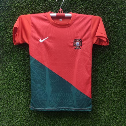 Portugal Golgola Embroidary Football Jersey for Boy_15559