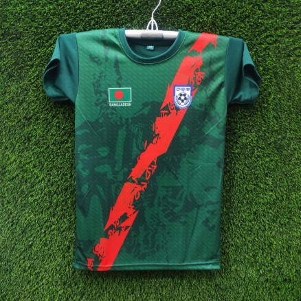 Bangladesh Golgola Embroidary Football Jersey for Boy_15574