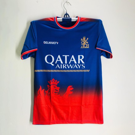 Royal Challengers Bangalore Half- Sleeve IPL Cricket Jersey For Men - RCB Half Sleeve IPL Jersey - RCB Jersey 2025-2026_614