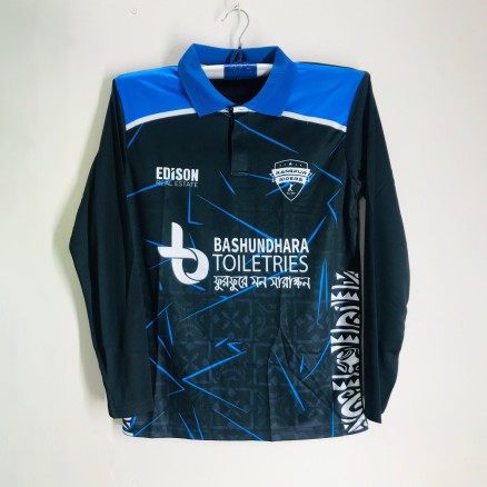 Rangpur Rangers Cricket Jersey For Man - BPL Full Sleeve Polo Jersey For Man - Rangpur Jersey 2025-26_2027