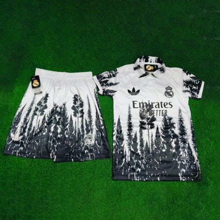 Japan Golgola Half-sleeve Embroidary Football Jersey and Short-pant for Men_9653