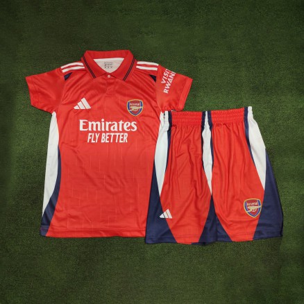 Arsenal Golgola Half-sleeve Embroidary Football Jersey and Short-pant for Men_9658