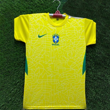 Brasil Sublimation Gol Gola Football Jersey For Boy -8784