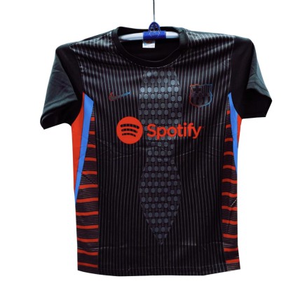 Bercelona Sublimation Golgola Half-sleeve Foortball Jersey for Boy_16003