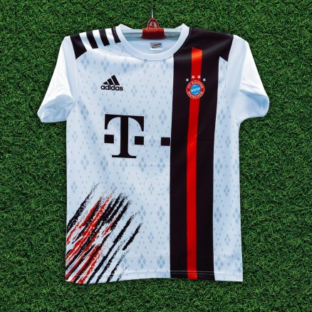 Bayern Sublimation Golgola Half-sleeve Foortball Jersey for Boy_16008