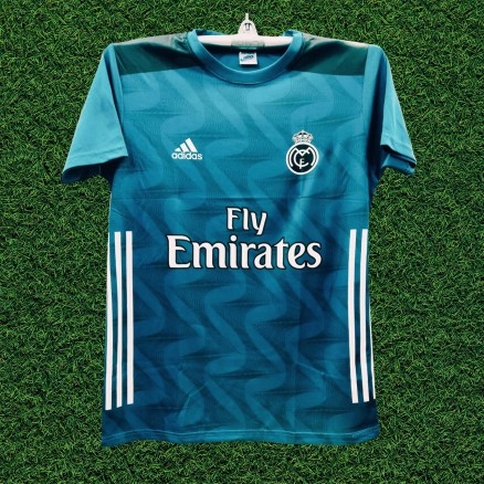 Real Madrid Sublimation Golgola Half-sleeve Foortball Jersey for Boy_16010