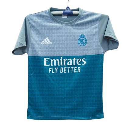 Real Madrid Sublimation Golgola Half-sleeve Foortball Jersey for Boy_16015