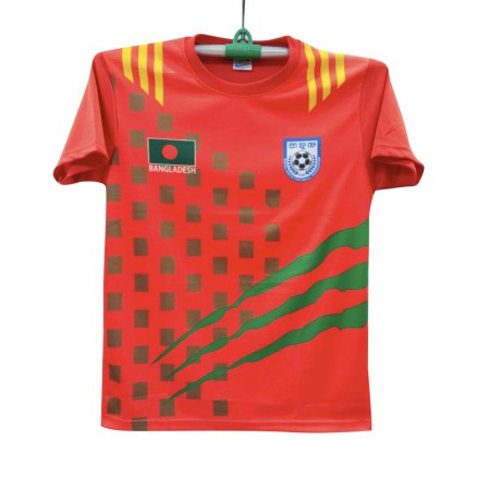 Bangladesh Sublimation Golgola Half-sleeve Foortball Jersey for Boy_16023