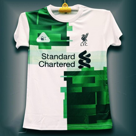 Liverpool Sublimation Golgola Half-sleeve Foortball Jersey for Boy_16057