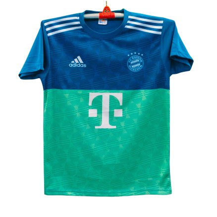 Bayern Sublimation Golgola Half-sleeve Foortball Jersey for Boy_16059