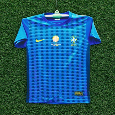 Brazil Sublimation Golgola Half-sleeve Foortball Jersey for Boy_16066