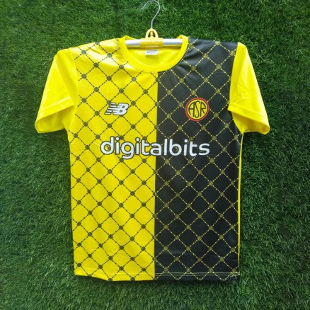 Roma Sublimation Golgola Half-sleeve Foortball Jersey for Boy_16073