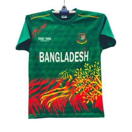 Bangladesh Sublimation Golgola Half-sleeve Cricket Jersey for Boy_16081