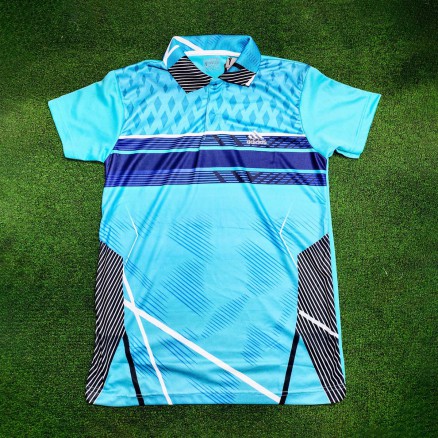 Half Sleeve Polo Sublimation Jersey For Men  _ 9571