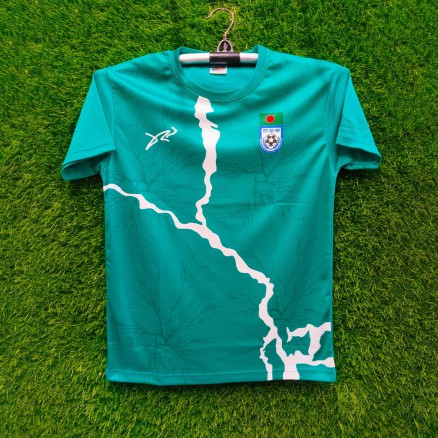 Bangladesh Sublimation Golgola Half-sleeve Foortball Jersey for Boy_16005