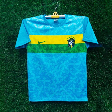 Brazil Sublimation Golgola Half-sleeve Foortball Jersey for Boy_16039