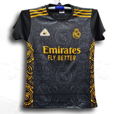 Real Madrid Sublimation Golgola Half-sleeve Football Jersey for Men_16103