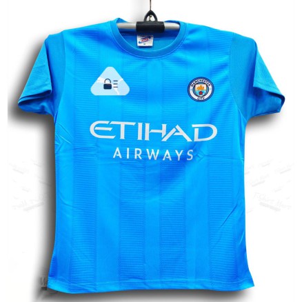 Manchester City Sublimation Golgola Half-sleeve Football Jersey for Men_16114