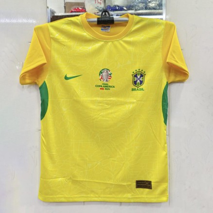 Brazil Sublimation Golgola Half-sleeve Football Jersey for Men_16133
