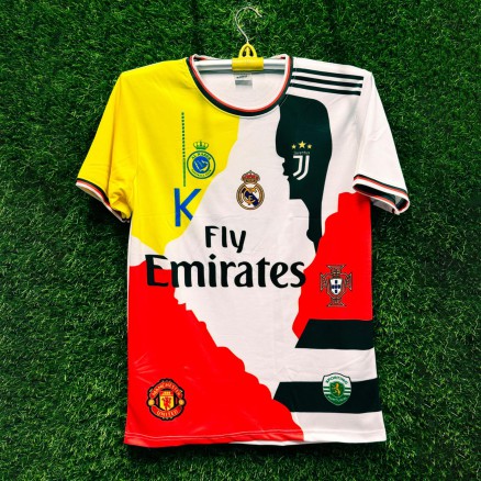 Jubentus Sublimation Golgola Half-sleeve Football Jersey for Men_16138