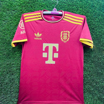Bayern Embroidery Gol Gola Half-sleeve Football Jersey For Men -8506