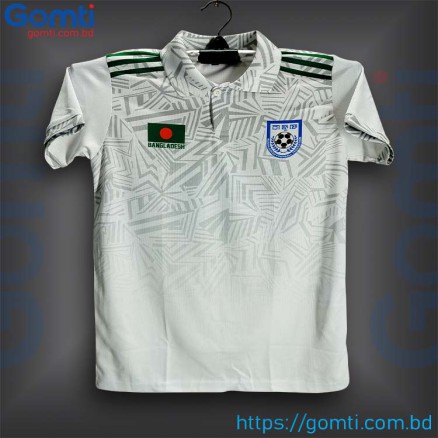 Bangladesh Sublimation Polo Half-sleeve football jersey for boy_11