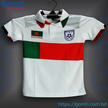 Bangladesh Sublimation Polo Half-sleeve football jersey for boy_12