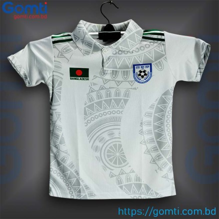 Bangladesh Sublimation Polo Half-sleeve football jersey for boy_13
