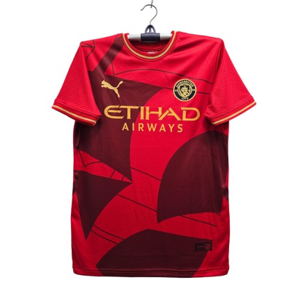 Manchester City Embroidery Golgola Half-sleeve Football Jersey For Men -3504