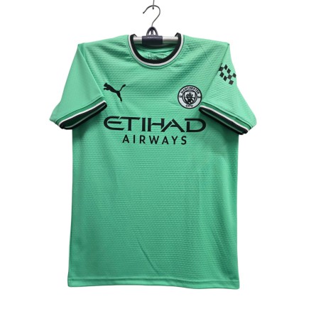 Manchester City Embroidery Golgola Half-sleeve Football Jersey For Men -3505