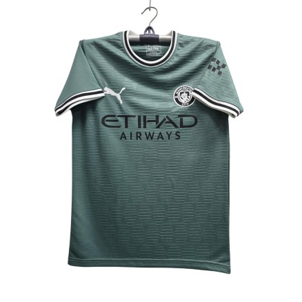 Manchester City Embroidery Golgola Half-sleeve Football Jersey For Men -3506