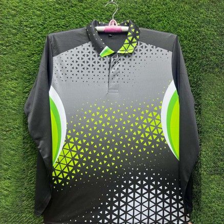 Stylish Sublimation Polo Full sleeve Jersey for Men_8653