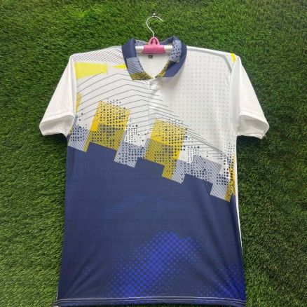 Stylish Sublimation Polo Half-sleeve Jersey for Men_8901