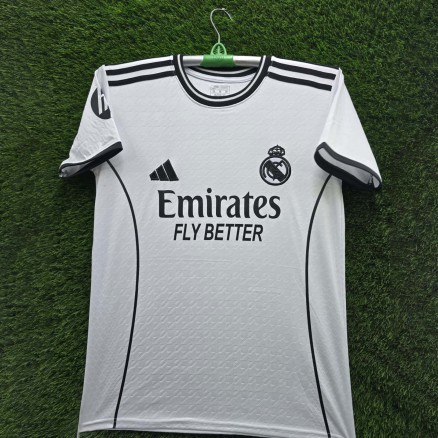 Real Madrid Embroidery Gol Gola Half-sleeve Football Jersey For Men -8501