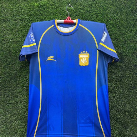 Argentina Embroidery Gol Gola Half-sleeve Football Jersey For Men -8512